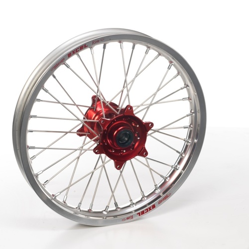 Silver Rim Red Hub