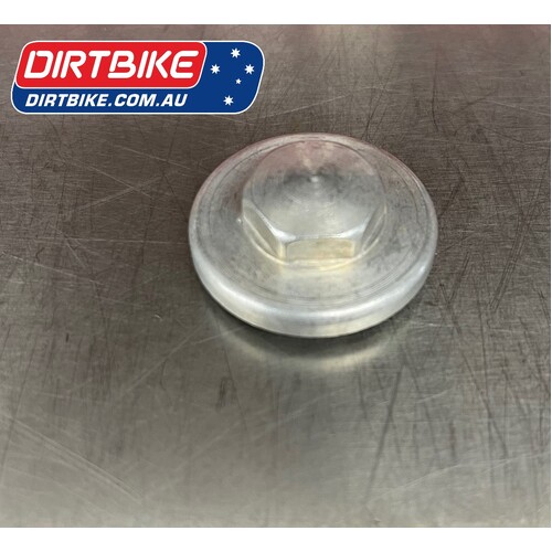 Tank Accessory  :  "Genuine Factory" Aluminum Fuel Pump Nut.  KTM / Husqvarna / Gas Gas