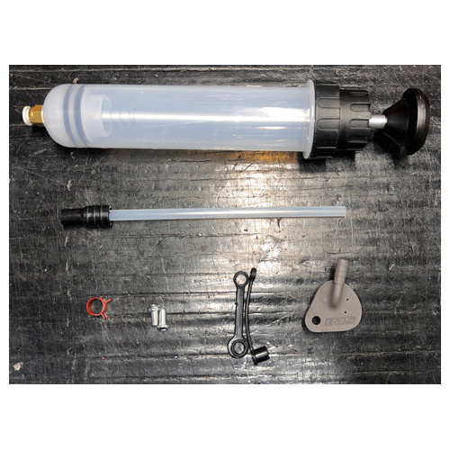 Tank Accessory  :  "low profile TBI oil fitting " use with IMS tanks . KTM 322151
