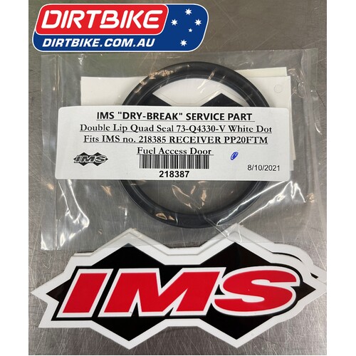 IMS Fuel Tanks Australia  Dry Break Reciever     Probe Inner Double Lip Quad Seal : 218387