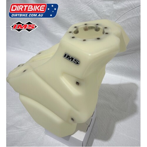 IMS Fuel Tank Australia   3.0 Gallon    Dry Break    CLEAR  :  KTM (20-23)   EXCF   250 / 350 / 450 / 500.   (19-22)   SXF / XCF   250 / 350 / 450.   