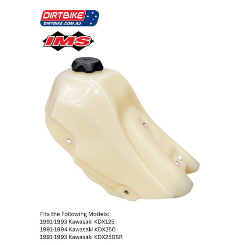 IMS Fuel Tanks Australia   113 118-N2  :  Kawasaki 3.9 Gallon  CLEAR Screw Cap  