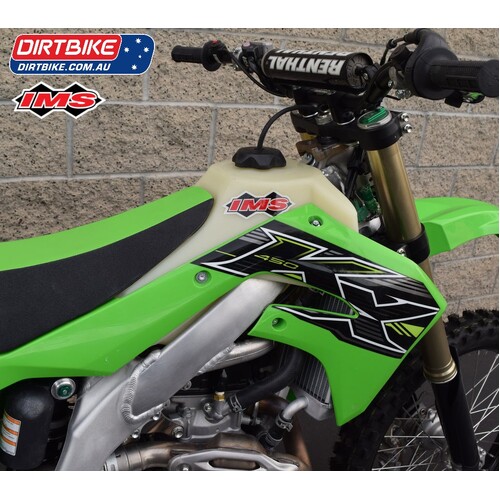 IMS Fuel Tank Australia   Kawasaki   2.7 Gallon  BLACK    Screw Cap     KX 450 F/X/XC   19-Current.   KX 250 F/X/XC  21-Current.