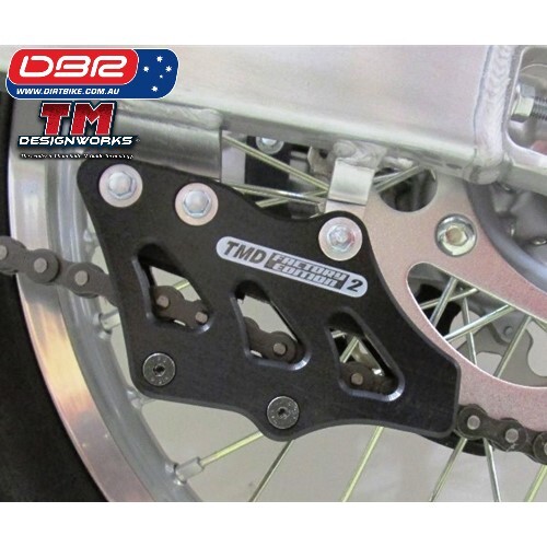 DBR TM Designworks Australia Chain Guide  Extreme  Honda  D  BLACK  :  (07->C) CRF250 R/X,  (07->C) CRF450 R/RX/L,  (08-14) CRF450 X