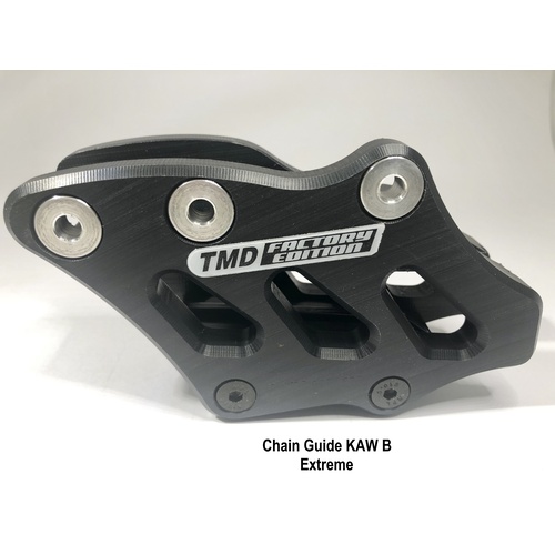 DBR TM Designworks Australia Rear Chain Guides Kawasaki  B : BLACK
