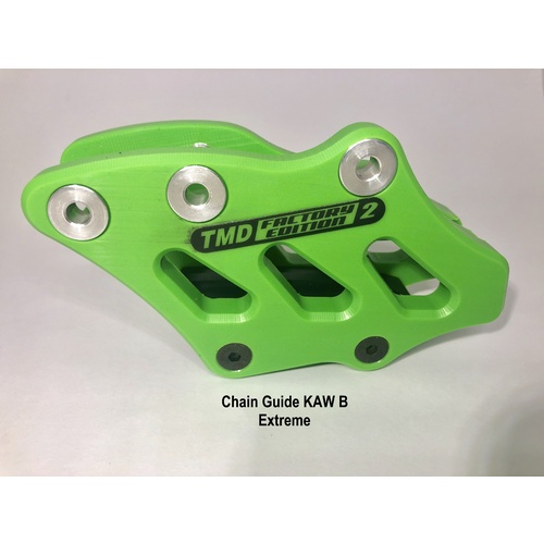DBR TM Designworks Australia Rear Chain Guides Kawasaki  B : GREEN