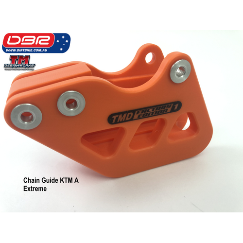 DBR TM Designworks Australia Chain Guide KTM A Colour Orange. KTM Early, Beta Early , Husaberg Early