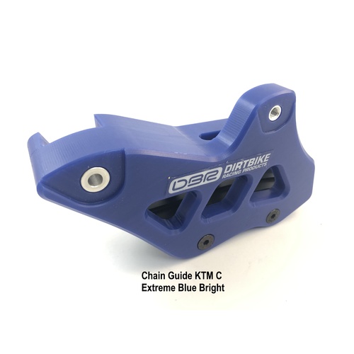 DBR TM Designworks Australia Chain Guides KTM C Extreme. Colour Blue Berg. KTM, Husqvarna, Sherco, Gas Gas, Husaberg 