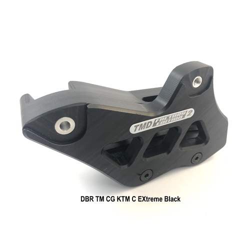 DBR TM Designworks Australia Chain Guides KTM C Extreme. Colour Black. KTM, Husqvarna, Sherco, Gas Gas, Husaberg 