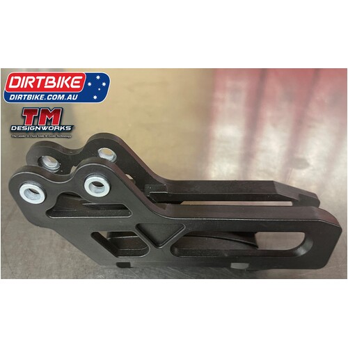 TM Designworks Australia Rear Chain Guide Yamaha B MX INNER RUB BLOCK ONLY Black 07-> Current YZF/YZFX/WRF 250/450 , 08-> Current YZ/YZX 125/250