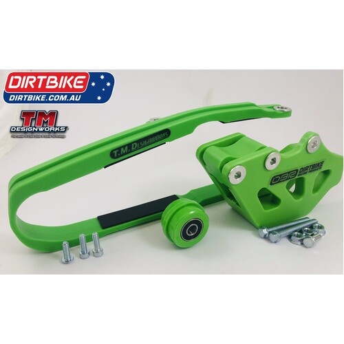DBR TM Designworks Australia Slide & Guide Kit Kawasaki : A   GREEN