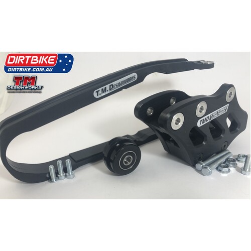 TM Designworks  Australia  "FINKE"  Slide & Guide Kit  Kawasaki : B   BLACK
