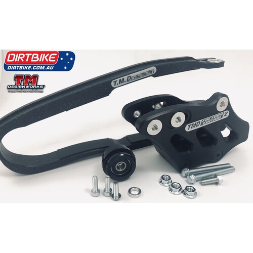 TM Designworks  Australia  "FINKE"  Slide & Guide Kit  Kawasaki : D  BLACK