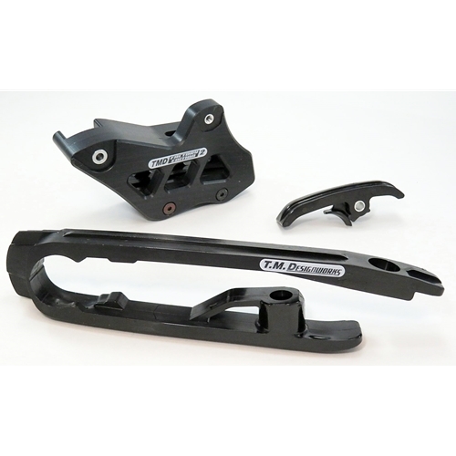 DBR TM Designworks Australia Slide & Guide Kit  Extreme  KTM  D2  :  Black (16-22) SX 125 & SXF, XC, XCF,  (17-22) 250 SX.     Husqvarna (16-22) FC / 