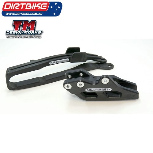 DBR TM Designworks Australia Slide & Guide Kit SX / MX Yamaha D BLACK : (09-22)  YZF450,  (09-23)  YZF 250,  (15->C)  WRF / YZFX 250,  (16->C)  WRF / 