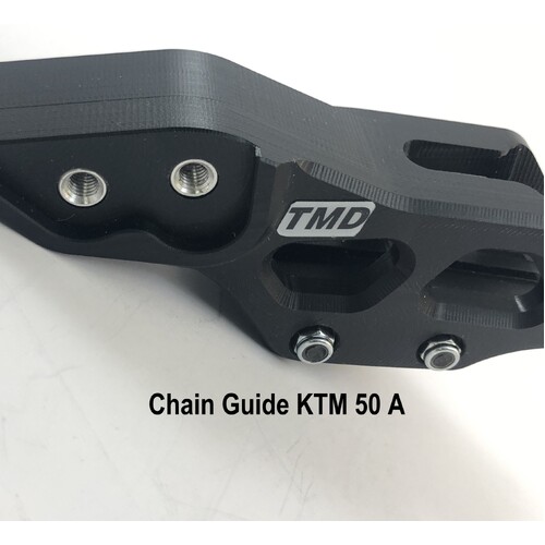 TM Designworks  Australia Rear Chain Guide Extreme  KTM SX 50  (03-15).  Black
