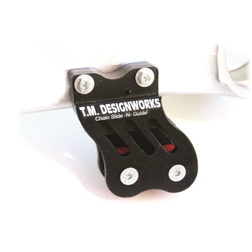 DBR TM Designworks QUAD REAR CHAIN GUIDE Australia Honda  TRX 450 R 2004->Current. Black