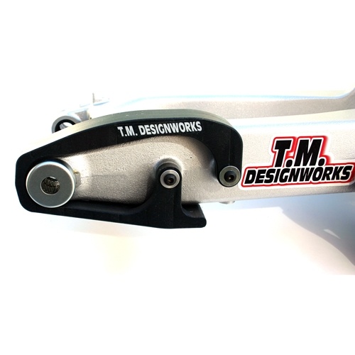 DBR TM Designworks Australia QUAD SLIDER Front Honda TRX 450 R Black (04-16) Red