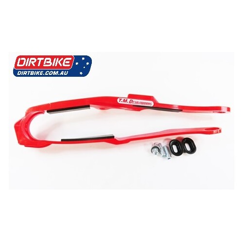 TM Designworks Australia Slider Extreme Honda   F  :  (21->C)  CRF 450 R / RWE / RX,   (22->C)  CRF 250 R / RX.   Red